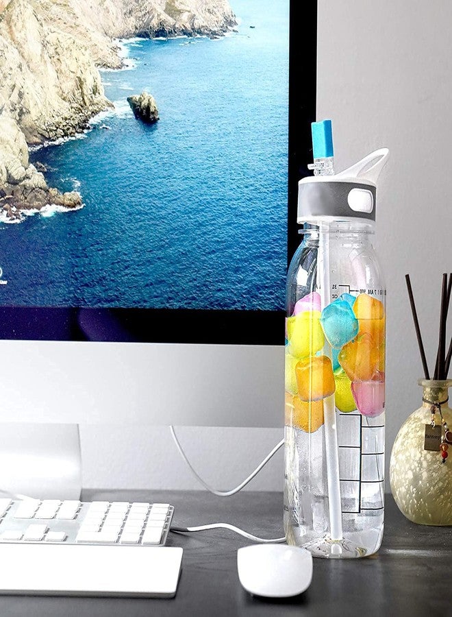 RIANZ Pack of 20 Square Reusable Ice Cubes | Filled with Pure Water (Multi Color) - Image 5